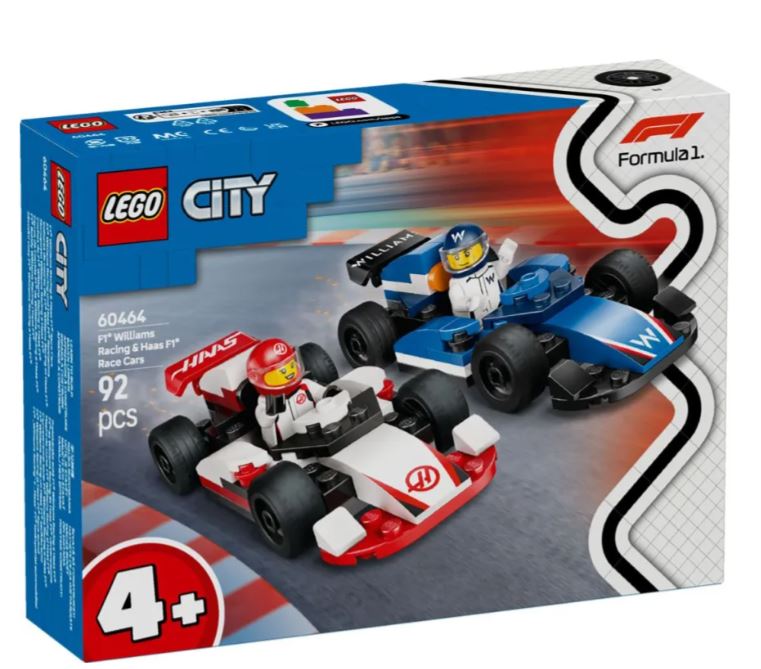 Φωτογραφία προϊόντος: LEGO® CITY: F1® WILLIAMS RACING HAAS F1® RACE CARS