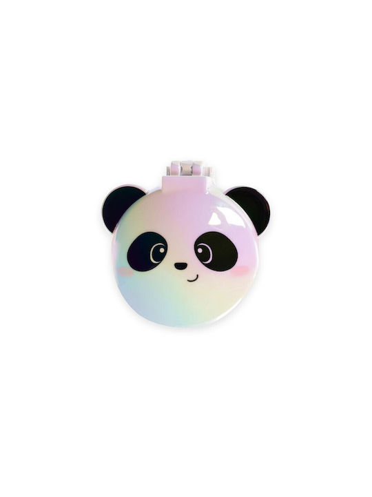 Φωτογραφία προϊόντος: LEGAMI HAIRBRUSH WITH MIRROR - NICE HAIR- WHITE - PANDA