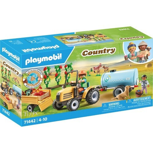 Φωτογραφία προϊόντος: Playmobil Country Τρακτέρ Με Βυτιοφόρο για 4-10 ετών