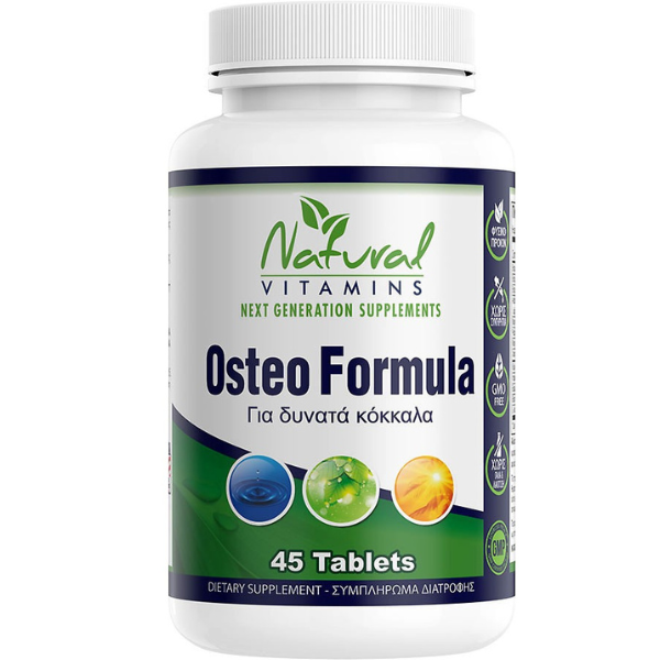 Φωτογραφία προϊόντος: NATURAL VITAMINS Osteo Formula, 45tabs