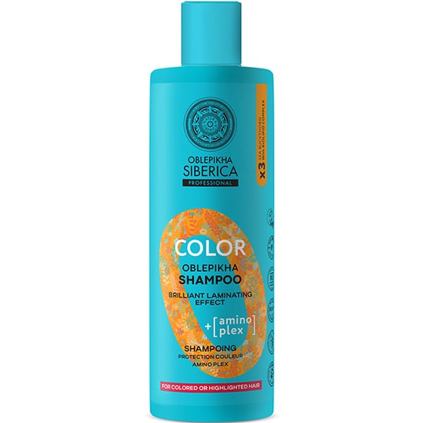 Φωτογραφία προϊόντος: NATURA SIBERICA Oblepikha Color Shampoo Σαμπουάν Μαλλιών για Προστασία Χρώματος, 400ml