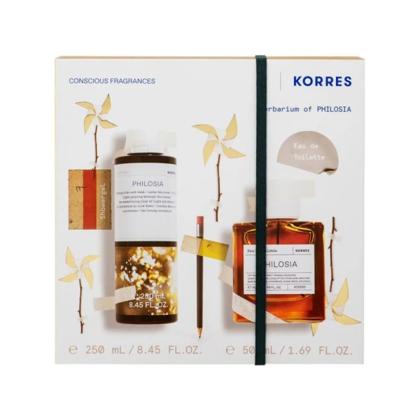 Φωτογραφία προϊόντος: Korres Promo Philosia Αφρόλουτρο, 250ml &amp; Eau De Toilette Γυναικείο Άρωμα, 50ml, 1σετ