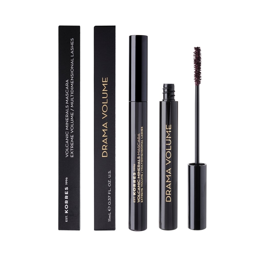 Φωτογραφία προϊόντος: KORRES Volcanic Minerals Mascara Drama Volume 02 Plum Brown 11ml