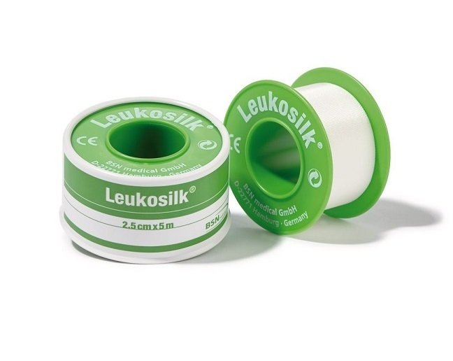 Φωτογραφία προϊόντος: BSN MEDICAL LEUKOPLAST Leukosilk Αυτοκόλλητη Eπιδεσμική Tαινία 2,5cmx4,6m, 1τεμ