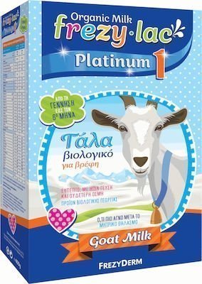 Φωτογραφία προϊόντος: FREZYDERM FREZYLAC Platinum 1 Βιολογικό Γάλα Κατσίκας 400gr