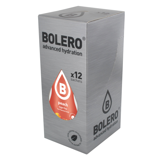Φωτογραφία προϊόντος: BOLERO DRINKS BOLERO Ροδάκινο - Χυμός Σε Σκόνη για 1,5LT (Κουτί των 12) 9gr