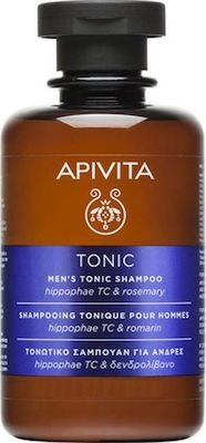 Φωτογραφία προϊόντος: APIVITA Men's Tonic Shampoo Τονωτικό Σαμπουάν Για Άνδρες κατά της Τριχόπτωσης Με Hippophae TC & Δενδρολίβανο, 75ml
