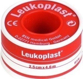 Φωτογραφία προϊόντος: BSN MEDICAL LEUKOPLAST Αυτοκόλλητη Επιδεσμική Ταινία 2.5cm x 4.6m, 1τεμ