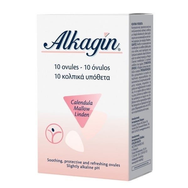 Φωτογραφία προϊόντος: EPSILON HEALTH ALKAGIN Ovules 10 Κολπικά Υπόθετα