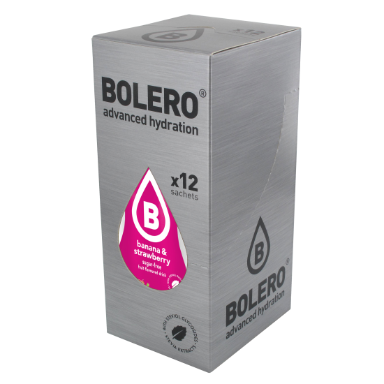 Φωτογραφία προϊόντος: BOLERO DRINKS BOLERO Μπανάνα &amp; Φράουλα - Χυμός Σε Σκόνη για 1,5LT (Κουτί των 12) 9gr