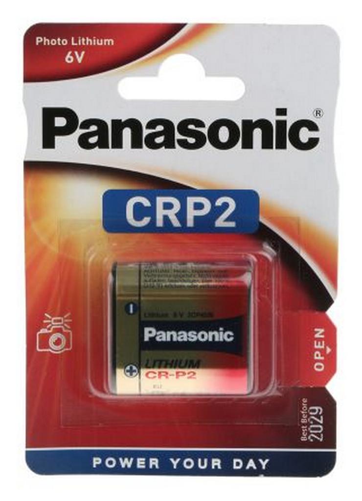 Φωτογραφία προϊόντος: Μπαταρία Photo Lithium Panasonic CRP2 6V DL223/EL223AP Τεμ. 1