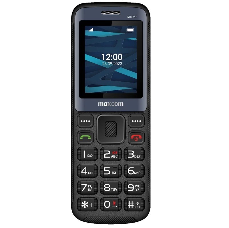 Φωτογραφία προϊόντος: Maxcom MM718L 1.77" 4G VoLTE με Ραδιόφωνο, Κάμερα, Φακό Μαύρο
