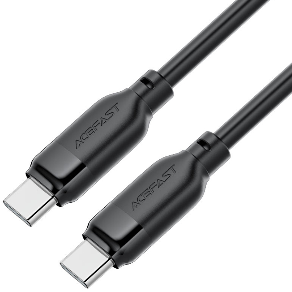Φωτογραφία προϊόντος: Hoco Καλώδιο Acefast C16-03 USB-C σε USB-C 60W 3A USB2.0 Μαύρο 1.2m