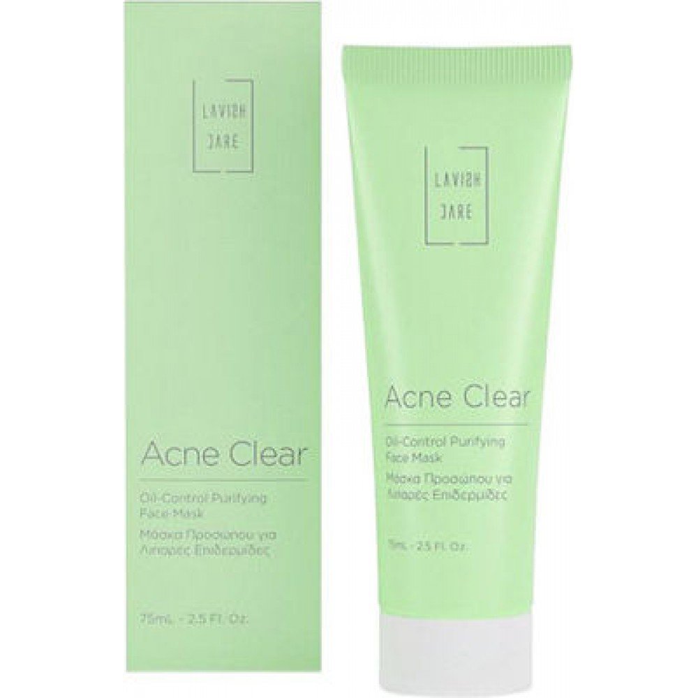 Φωτογραφία προϊόντος: LAVISH CARE Acne Clear Oil Control Purifying Face Mask για Λιπαρές επιδερμίδες 75ml