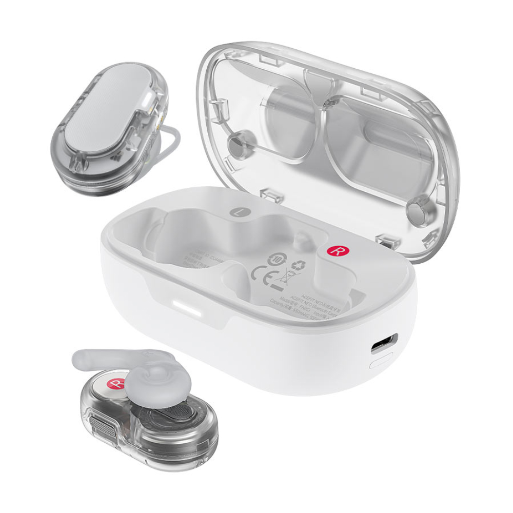 Φωτογραφία προϊόντος: Hoco Wireless Earphones Hands Free Acefast FA003 TWS v5.3 550mAh 8hr Λειτουργίας 4-Mic ENC Τεχνολογία IPX