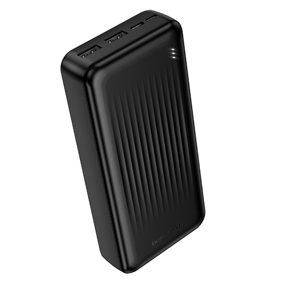 Φωτογραφία προϊόντος: Power Bank Borofone BJ78A 20000mAh 5V/2A με 4 Θύρες 1xUSB-C, 2xUSB-A, 1xMicroUSB και LED Ένδειξη Μπα