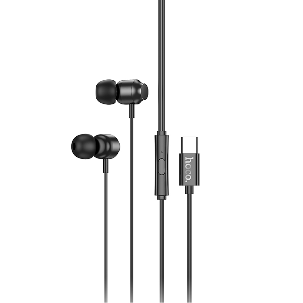 Φωτογραφία προϊόντος: Hands Free Hoco M122 Power Earphones Stereo 3.5mm με Μικρόφωνο και Πλήκτρο Λειτουργίας 1.2m Μαύρα