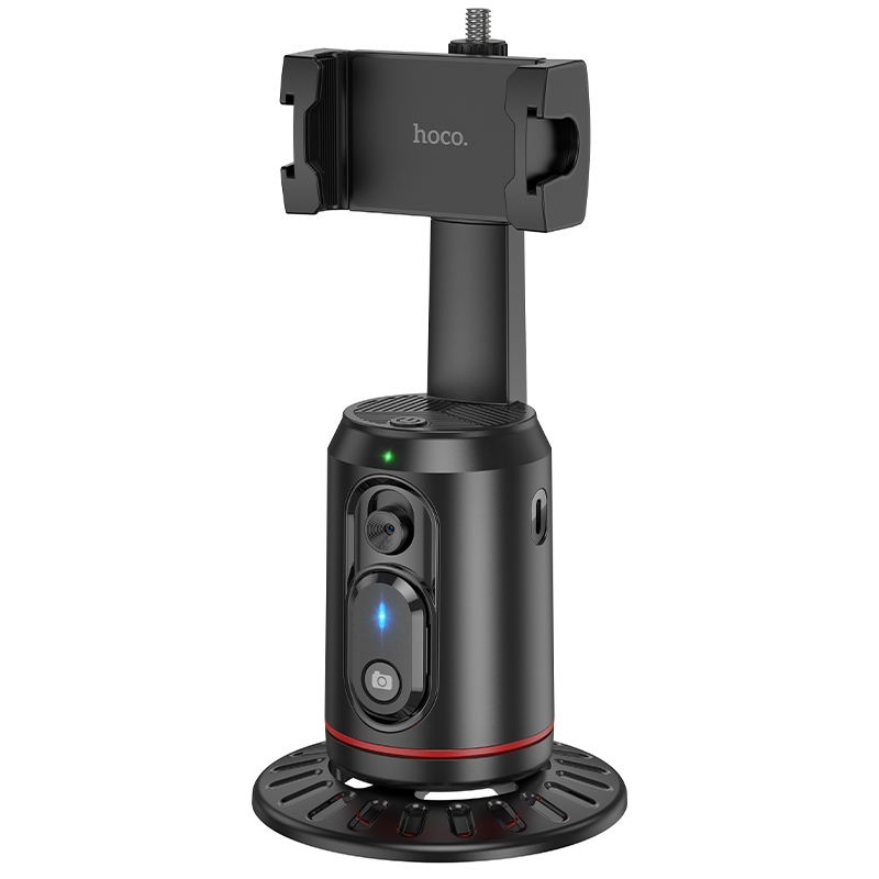 Φωτογραφία προϊόντος: Selfie Stick Hoco K23 Lotus 4.5"-7.0" 1200mAh με Τηλεχειριστήριο Μαύρο