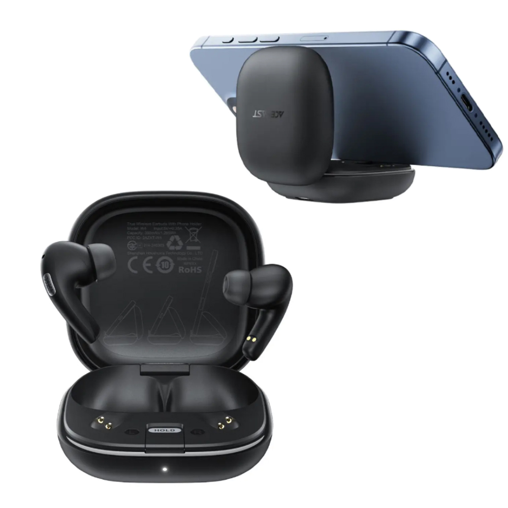 Φωτογραφία προϊόντος: Wireless Hands Free Acefast W4 v5.4 350mAh TWS ENC AI-Μείωση Θορύβου IPX4 με Ultra-thin Θήκη Φόρτιση