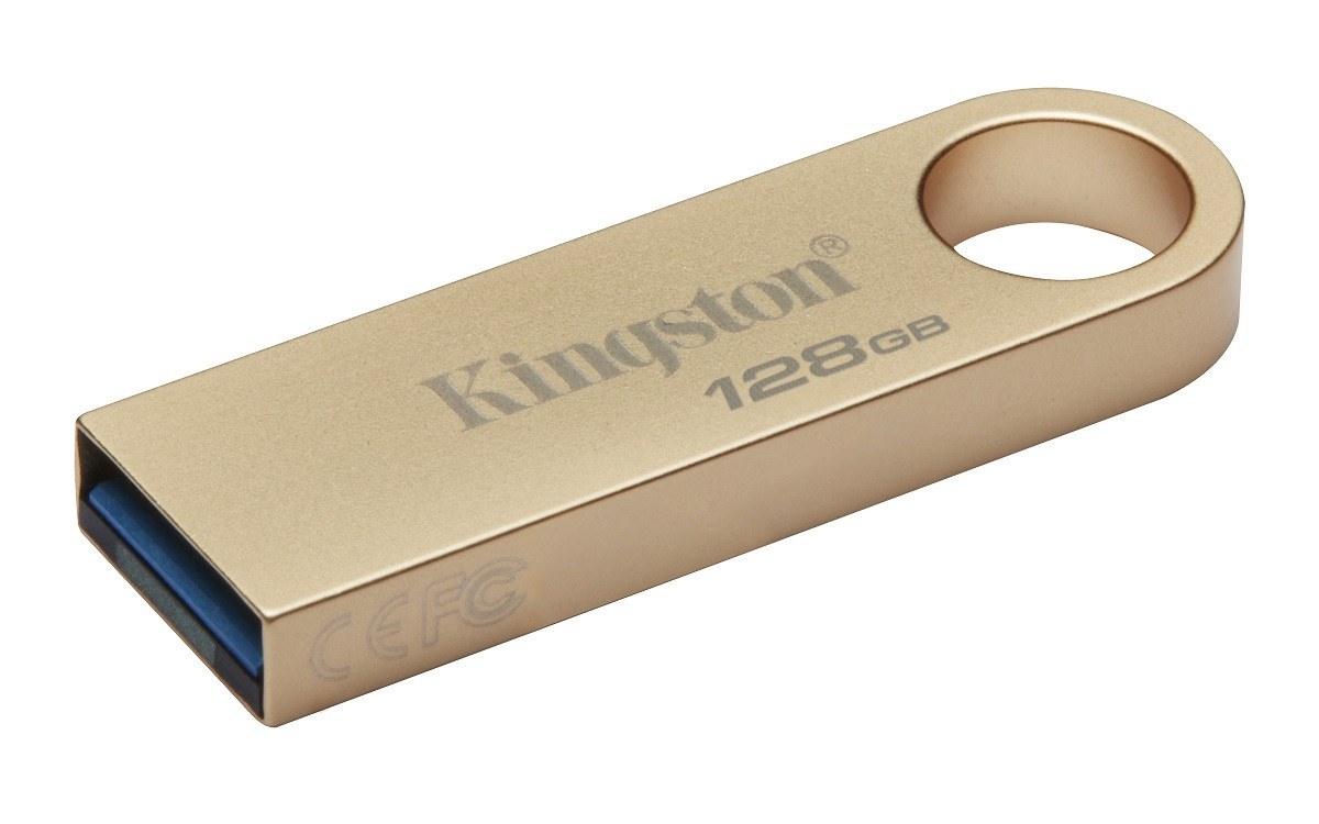 Φωτογραφία προϊόντος: KINGSTON DataTraveler DTSE9G3 USB Stick 128GB, USB 3.2, Gold