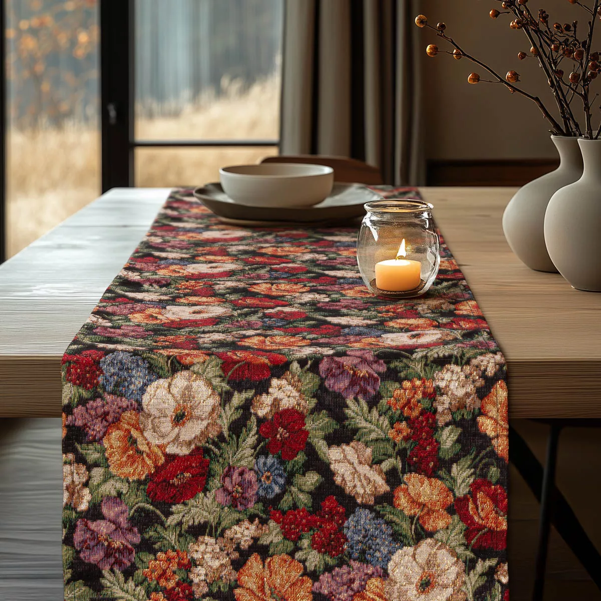 Φωτογραφία προϊόντος: ΡΑΝΝΕΡ ΣΤΟΦΑ FLORAL BOUQUET