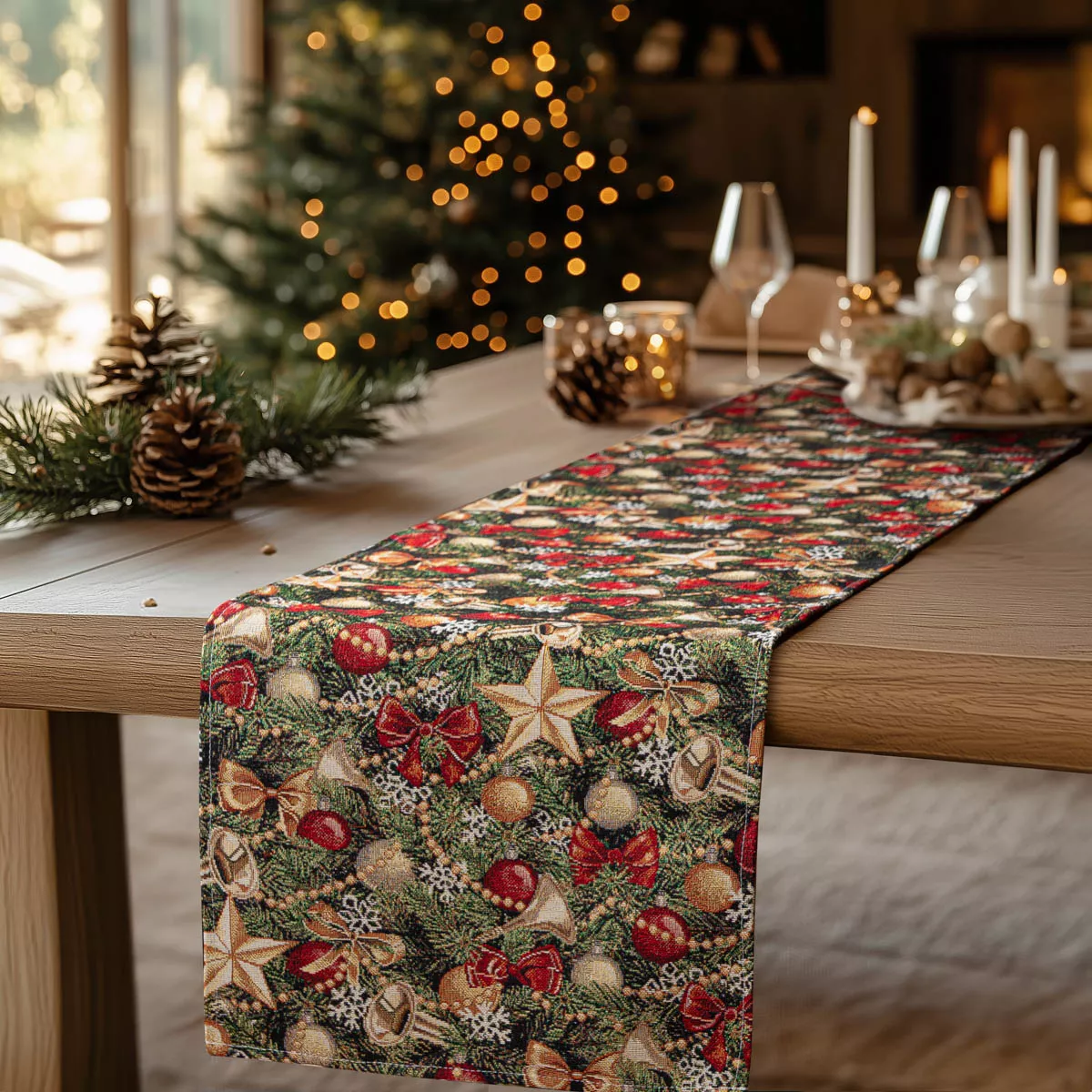 Φωτογραφία προϊόντος: ΡΑΝΝΕΡ ΣΤΟΦΑ HAPPY HOLIDAY (Beauty Home)