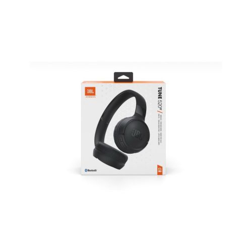 Φωτογραφία προϊόντος: JBL Tune 520BT Bluetooth Wireless On-Ear Headphones Black EU