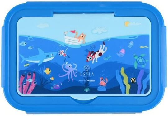 Φωτογραφία προϊόντος: ESTIA HOME ESTIA ΦΑΓΗΤΟΔΟΧΕΙΟ 1400ml 3 ΘΗΚΕΣ ΜΕ ΚΟΥΤ/ΠΙΡ/ΜΑΧ OCEAN PLAY
