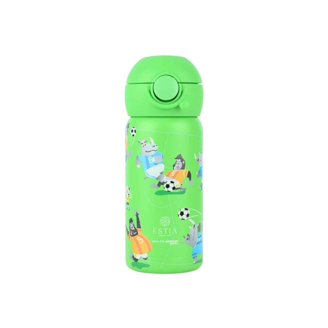 Φωτογραφία προϊόντος: ESTIA HOME ESTIA ΘΕΡΜΟΣ ΠΑΙΔΙΚΟ WONDER BOTTLE SAVE THE AEGEAN 350ml JUNGLE KICK