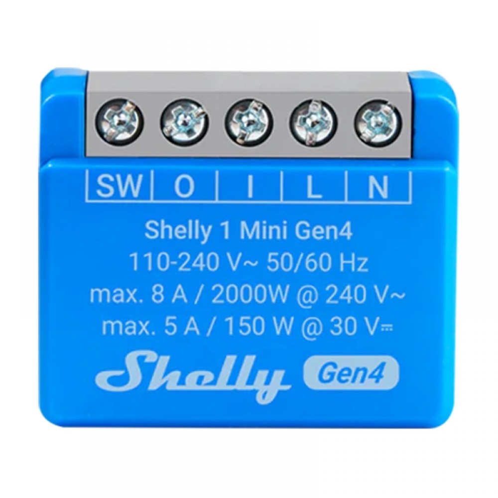 Φωτογραφία προϊόντος: Shelly 1 Mini Gen4