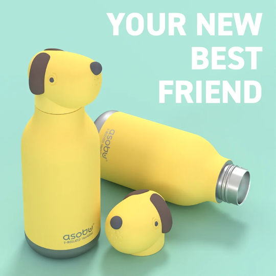 Φωτογραφία προϊόντος: Graffiti BESTIE ΜΠΟΥΚΑΛΙ ΘΕΡΜΟΣ 460ml DOG ASOBU