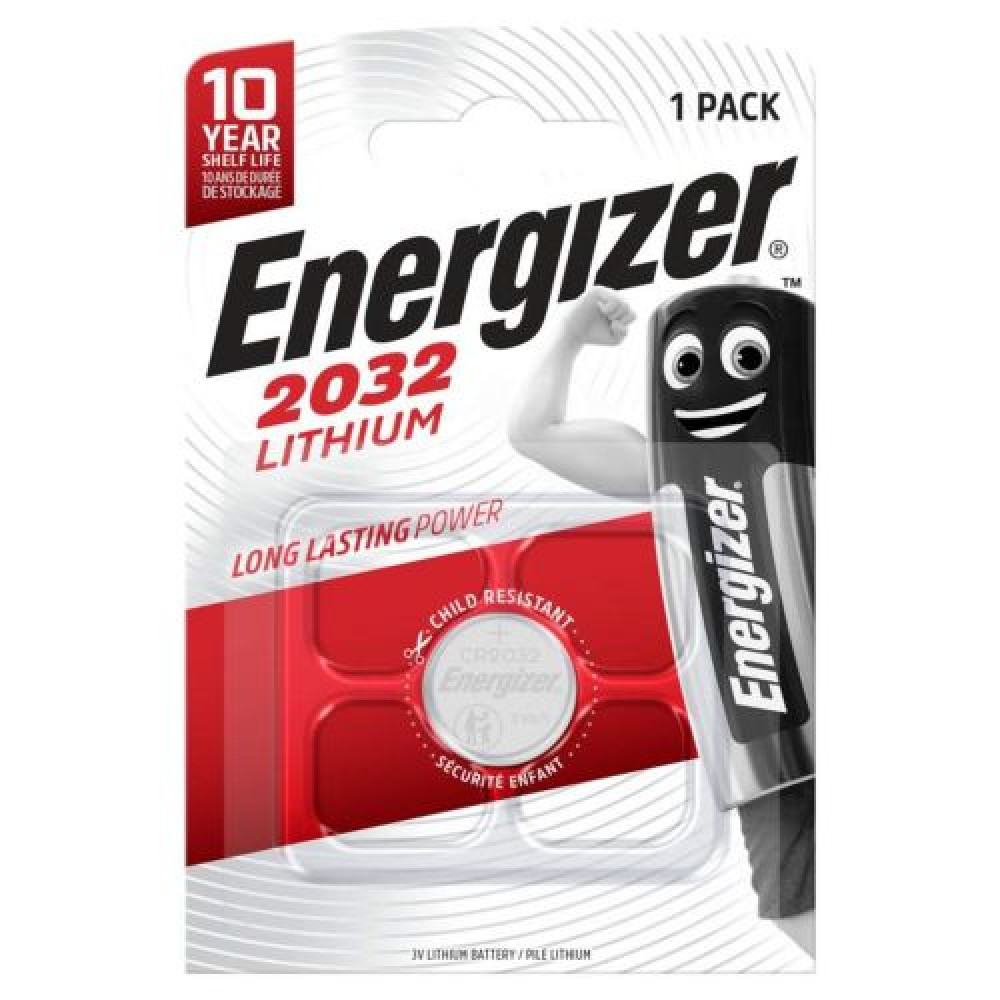 Φωτογραφία προϊόντος: Energizer Coin Cell Lithium CR2032 - Μπαταρία κουμπί λιθίου