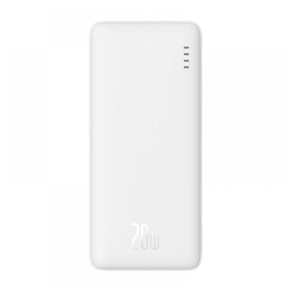 Φωτογραφία προϊόντος: Powerbank Baseus Airpow 10000mAh 20W (white)