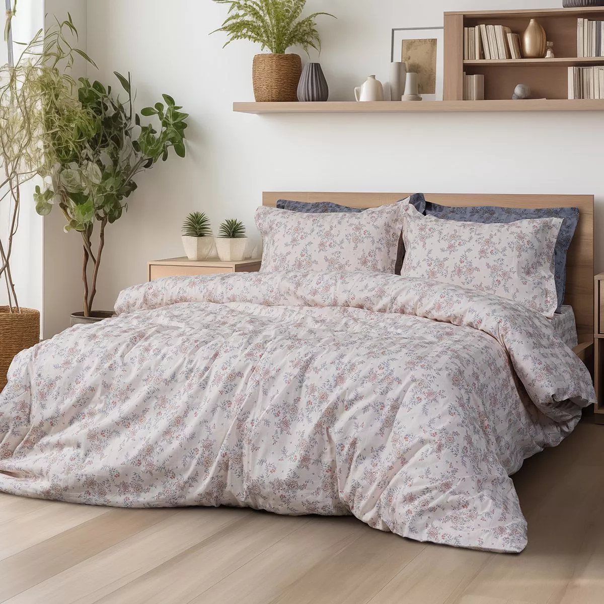 Φωτογραφία προϊόντος: Beauty Home Σετ σεντόνια υπέρδιπλα με λάστιχο Art 12213 Renata 100% Βαμβακοσατέν 300tc 170x200+30 Μπεζ