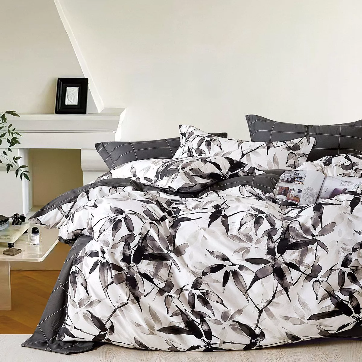 Φωτογραφία προϊόντος: Beauty Home Σετ σεντόνια υπέρδιπλα Art 12285 Arabella 230x260 Γκρι