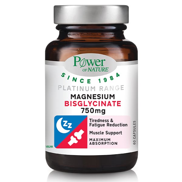 Φωτογραφία προϊόντος: POWER HEALTH Platinum Range Magnesium Bisglycinate 750MG 60Caps