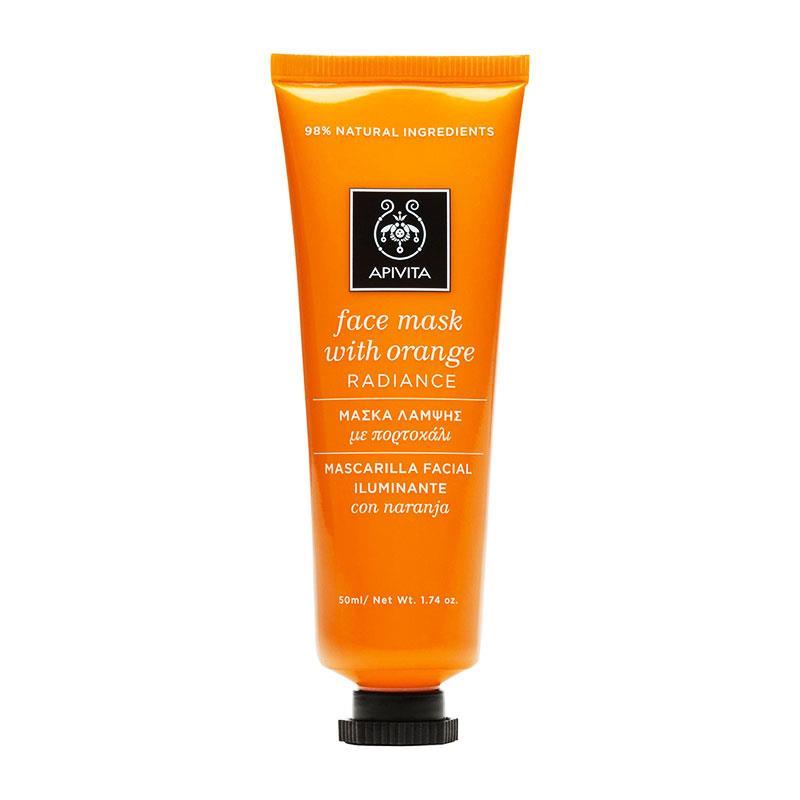 Φωτογραφία προϊόντος: Apivita Face Mask Orange Μάσκα Λάμψης Προσώπου με Πορτοκάλι για Όλους τους Τύπους Επιδερμίδας 50ml