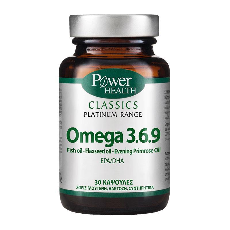 Φωτογραφία προϊόντος: Power Health Classics Platinum Omega 3.6.9 30 κάψουλες