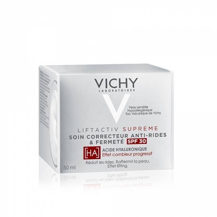 Φωτογραφία προϊόντος: VICHY Liftactiv Supreme SPF30 Αντιγηραντική Κρέμα Προσώπου για Μείωση των Ρυτίδων, πιο Σφριγηλή &amp; Ανορθωμένη Επιδερμίδα, 50ml