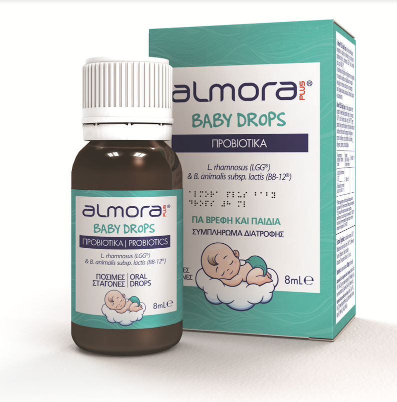 Φωτογραφία προϊόντος: ELPEN ALMORA Plus Baby Drops Probiotics 8ml