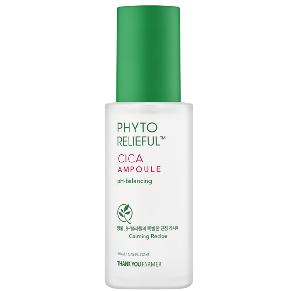 Φωτογραφία προϊόντος: THANK YOU FARMER Phyto Relieful™ Cica Ampoule Καταπραϋντική Αμπούλα, 50ml