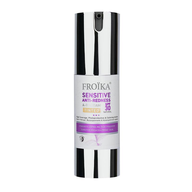 Φωτογραφία προϊόντος: Froika Sensitive Anti-Redness Κρέμα Προσώπου Ημέρας με Χρώμα και SPF30 για Ευαίσθητες Επιδερμίδες κατά της Ερυθρότητας 30ml