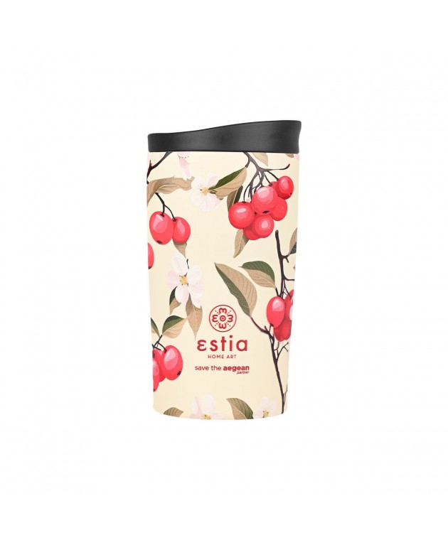Φωτογραφία προϊόντος: ESTIA HOME ΘΕΡΜΟΣ TRAVEL MUG SAVE THE AEGEAN 350ml SAKURA WHISPER