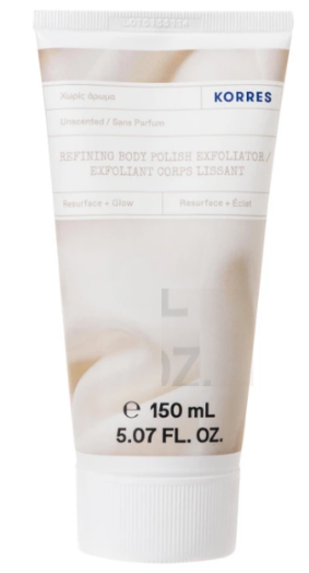 Φωτογραφία προϊόντος: KORRES Refining Body Polish Exfoliator Unscented Aπολεπιστικό Σώματος για Καθαρισμό &amp; Άμεση Λάμψη Χωρίς Άρωμα, 150ml