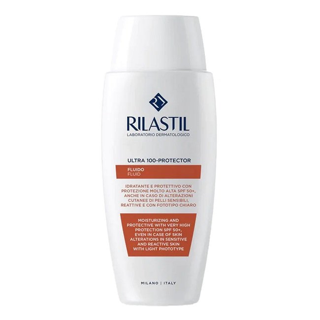 Φωτογραφία προϊόντος: Rilastil Ultra 100 Protector SPF50+ Αντηλιακό Για Ευαίσθητες Επιδερμίδες 50ml