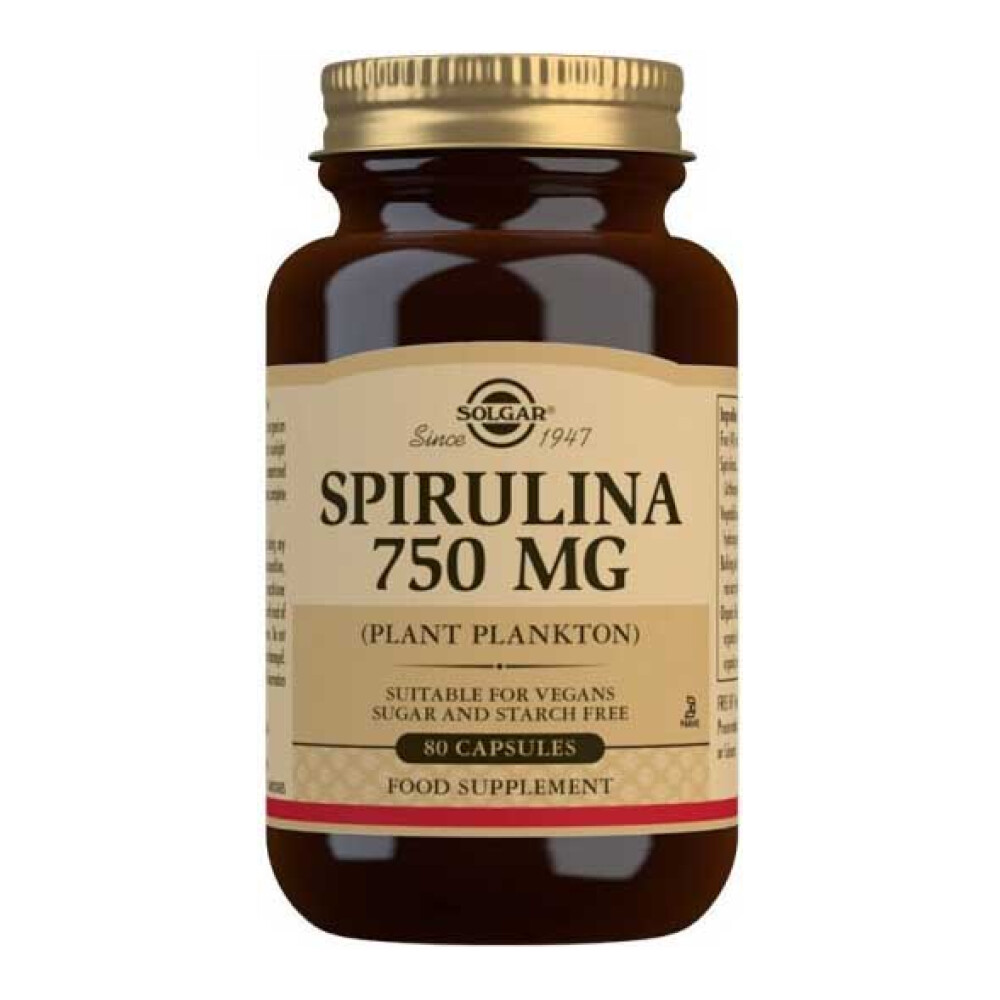 Φωτογραφία προϊόντος: Solgar Spirulina 750mg 80caps