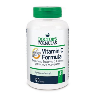 Φωτογραφία προϊόντος: Doctors Formulas Doctor's Formulas Vitamin C 1000 Formula 120Disk