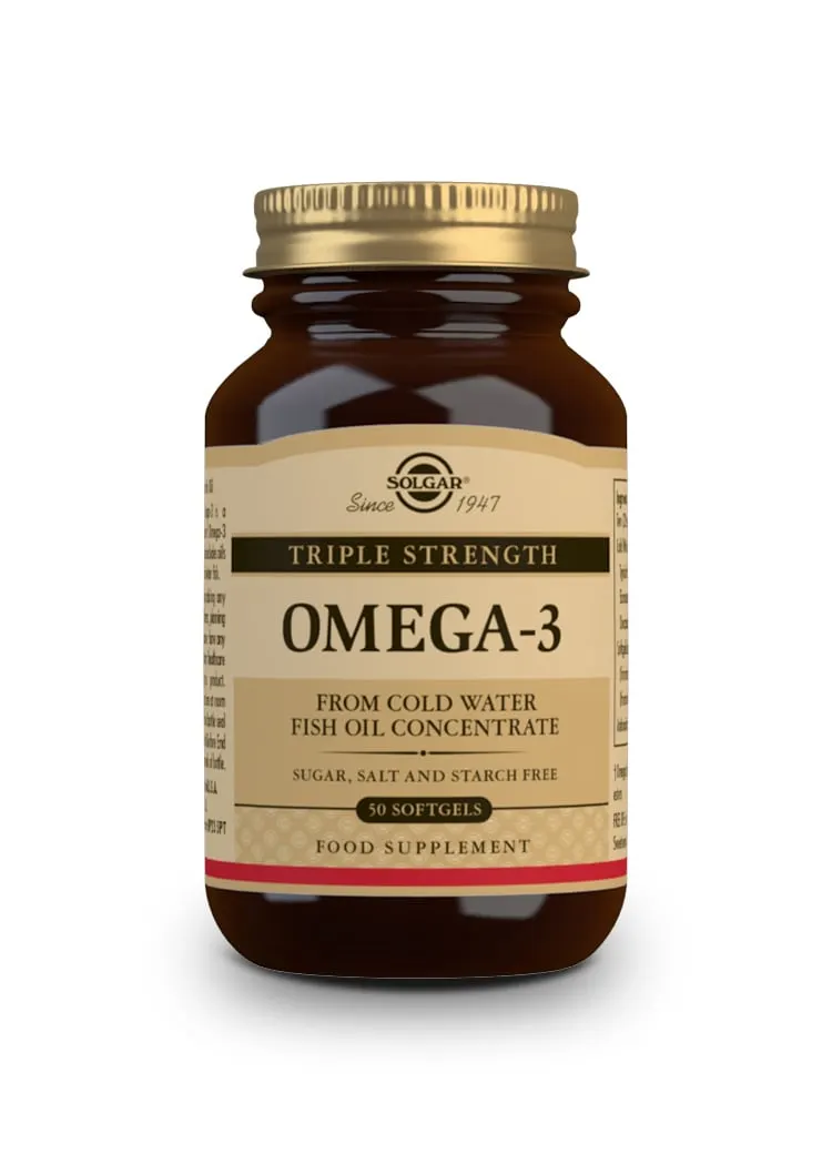 Φωτογραφία προϊόντος: SOLGAR Omega 3 Triple Strenght 50Caps