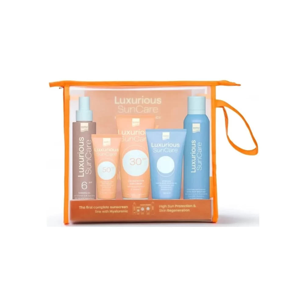 Φωτογραφία προϊόντος: Intermed Luxurious Sun Care High Protection Pack (SPF50 Προσώπου & SPF30 Σώματος) + After Sun