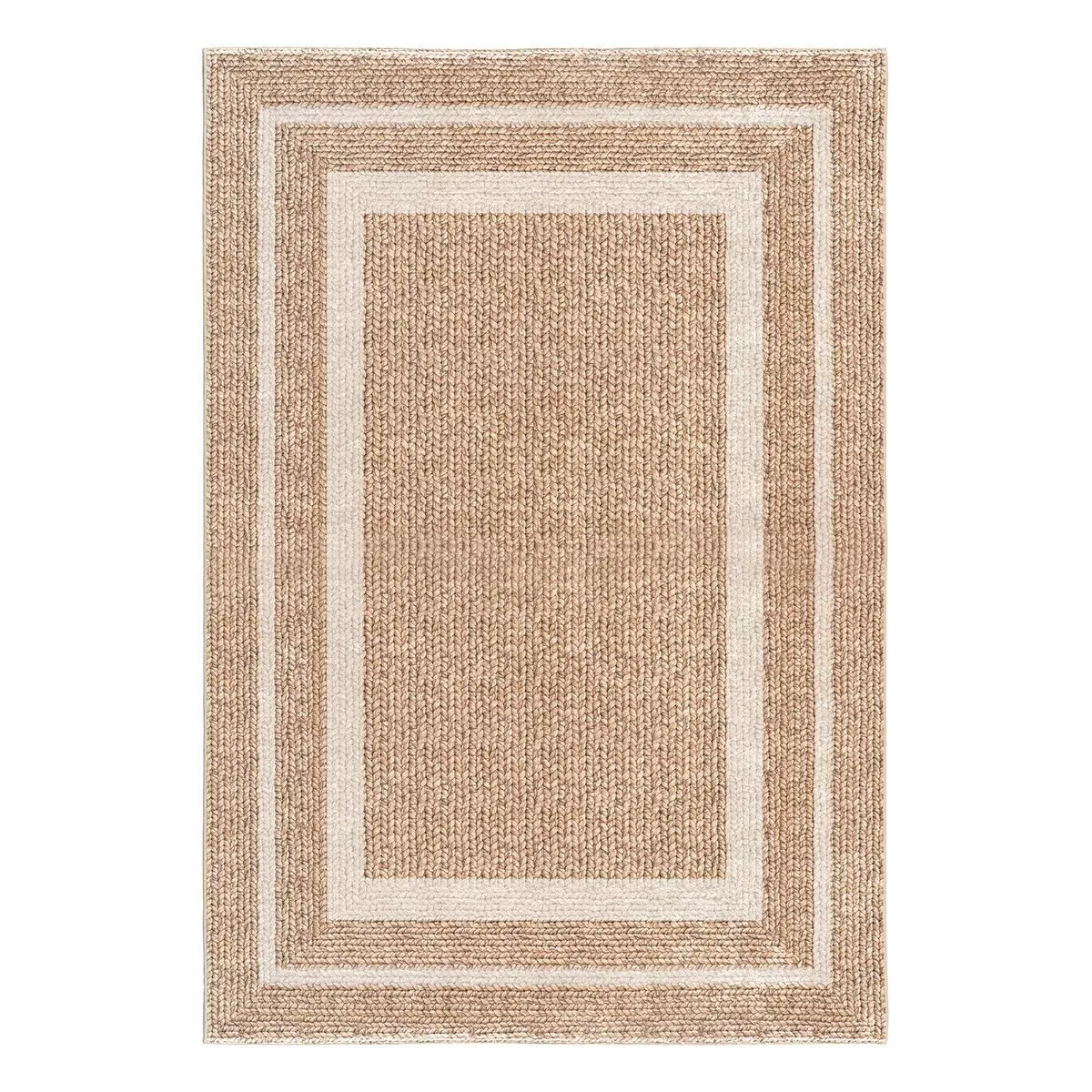 Φωτογραφία προϊόντος: Beauty Home Χαλί Tropic Art 9138 133x190 Μπεζ,Λευκό